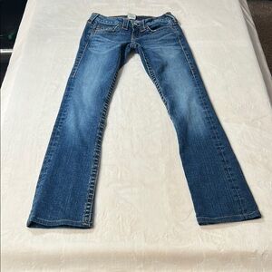 True Religion Blue Boot Cut Jeans